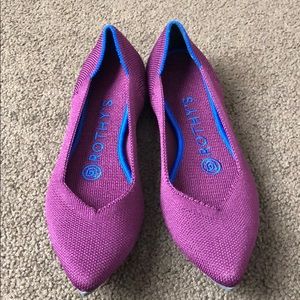 Women’s Rothy pointed toe size 5